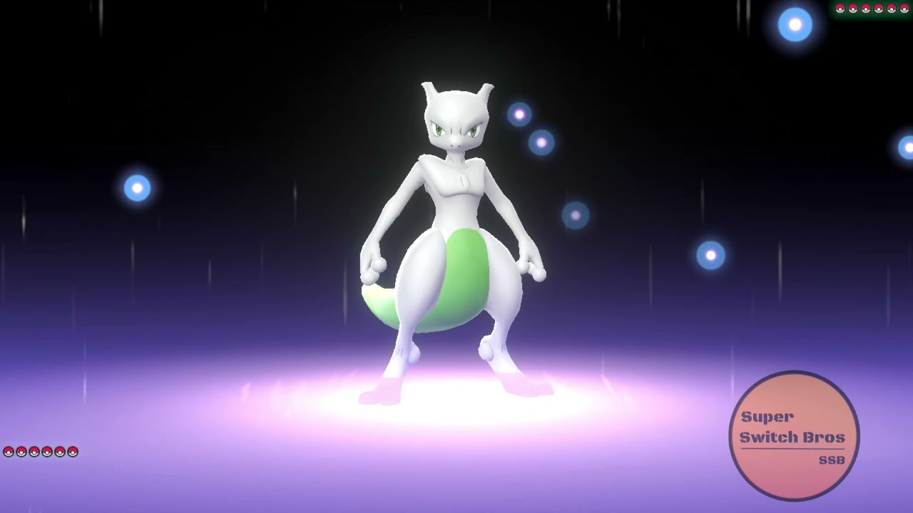 Shiny Mewtwo Mega Evolves! (Y) Pok&eacute;mon Let&rsquo;s Go! Eevee