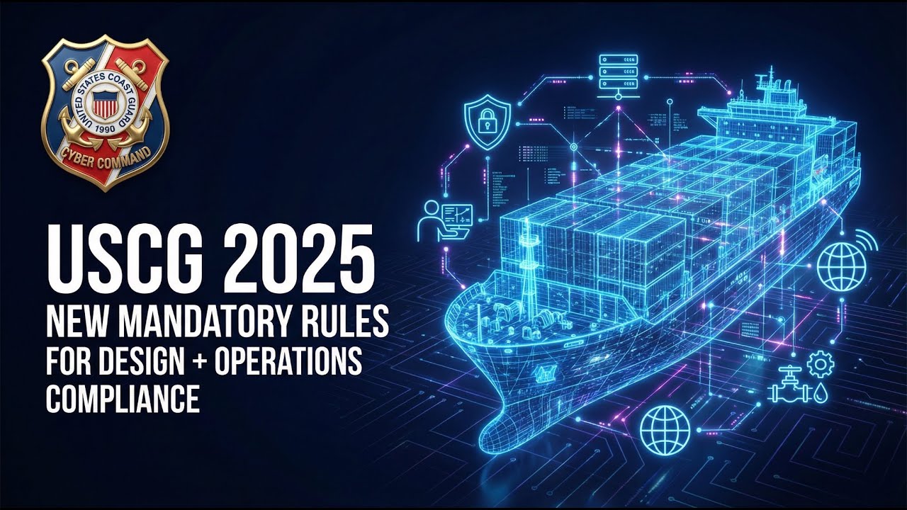USCG 2025 Maritime Cybersecurity Rule: What Shipbuilders, Operators, and Vendors Must Know