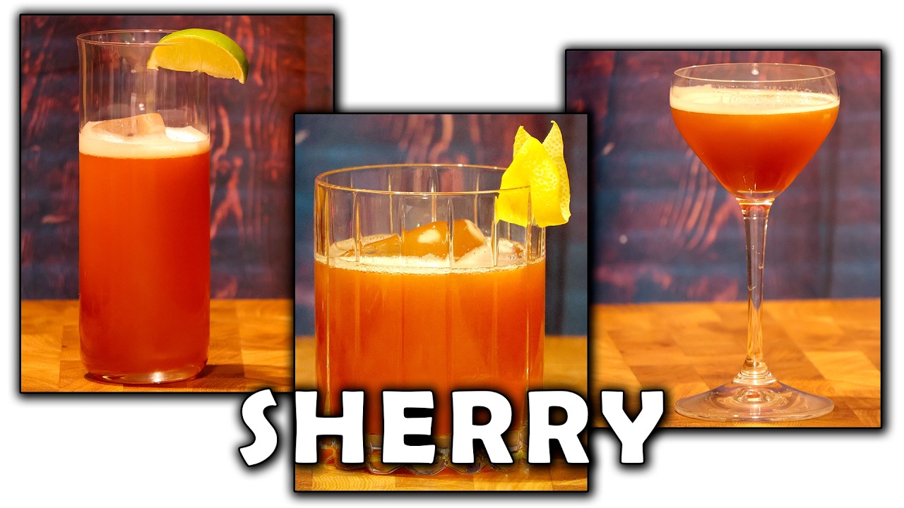 KOLME DRINKKIÄ SHERRYSTÄ | Miksologia.fi