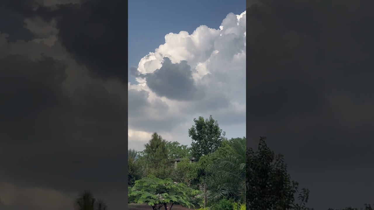 Beautiful weather in Islamabad 