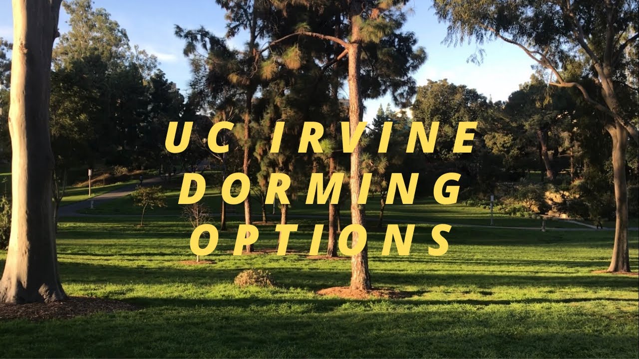 UC IRVINE FRESHMAN DORMING OPTIONS