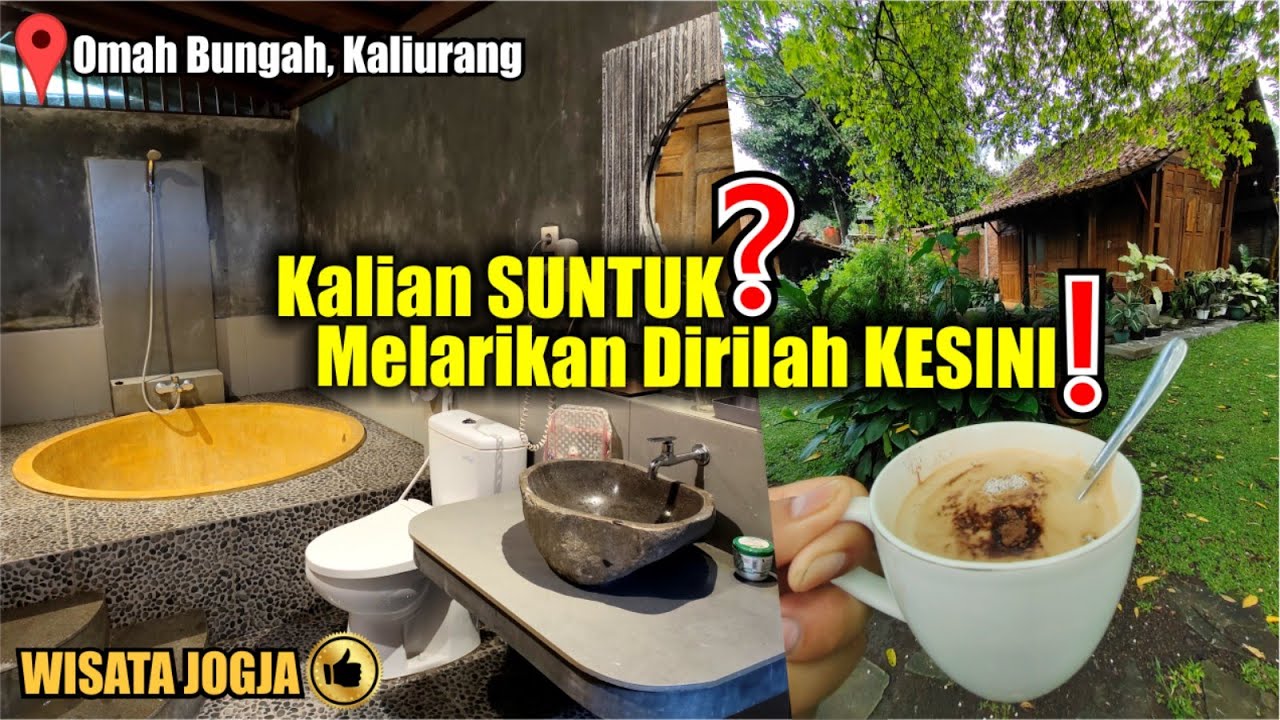 OMAH BUNGAH JOGJA, PENGINAPAN TERBAIK UNTUK MELARIKAN DIRI DARI HIRUK PIKUK PERKOTAAN‼️