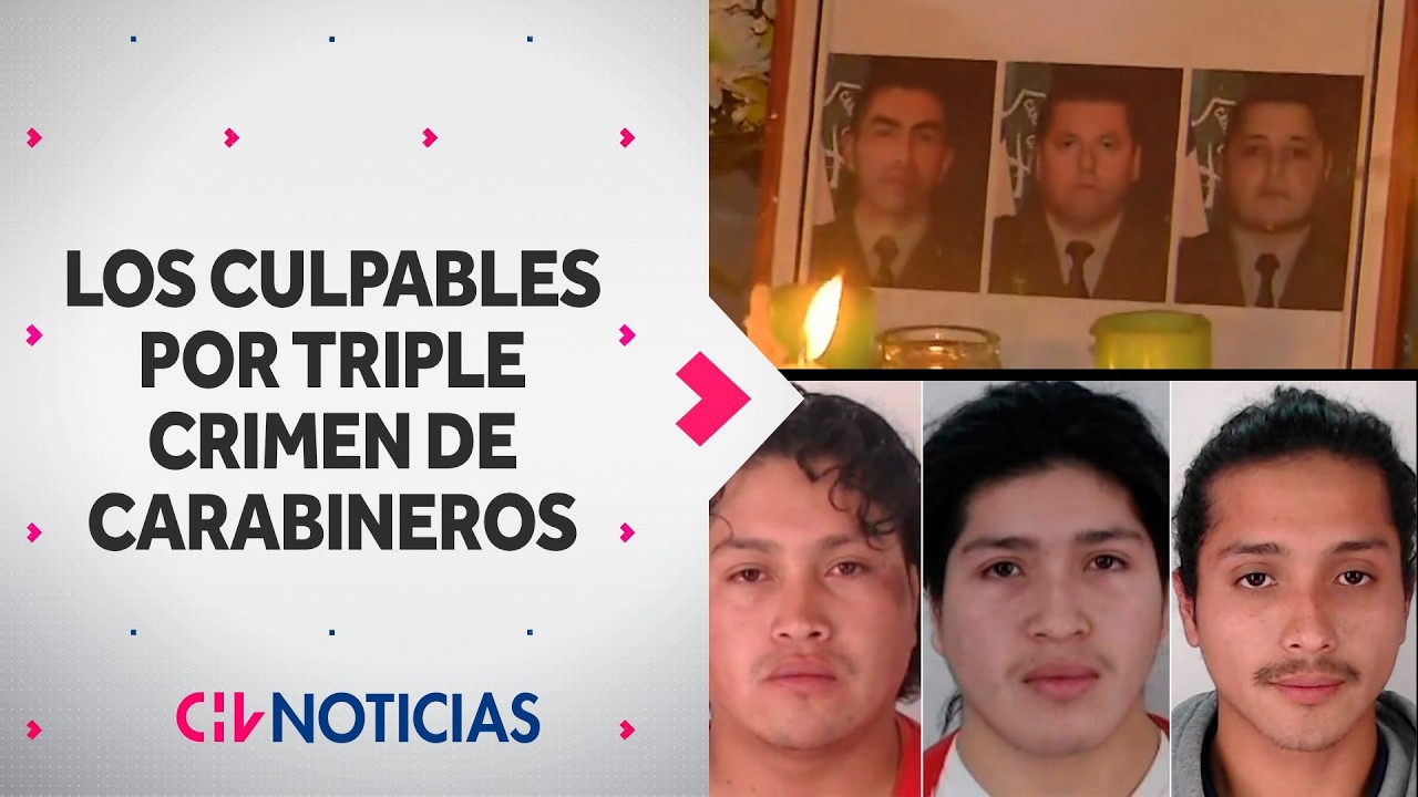 Hermanos Antihuén y Nicolás Rivas, condenados por el asesinato de tres carabineros en Cañete
