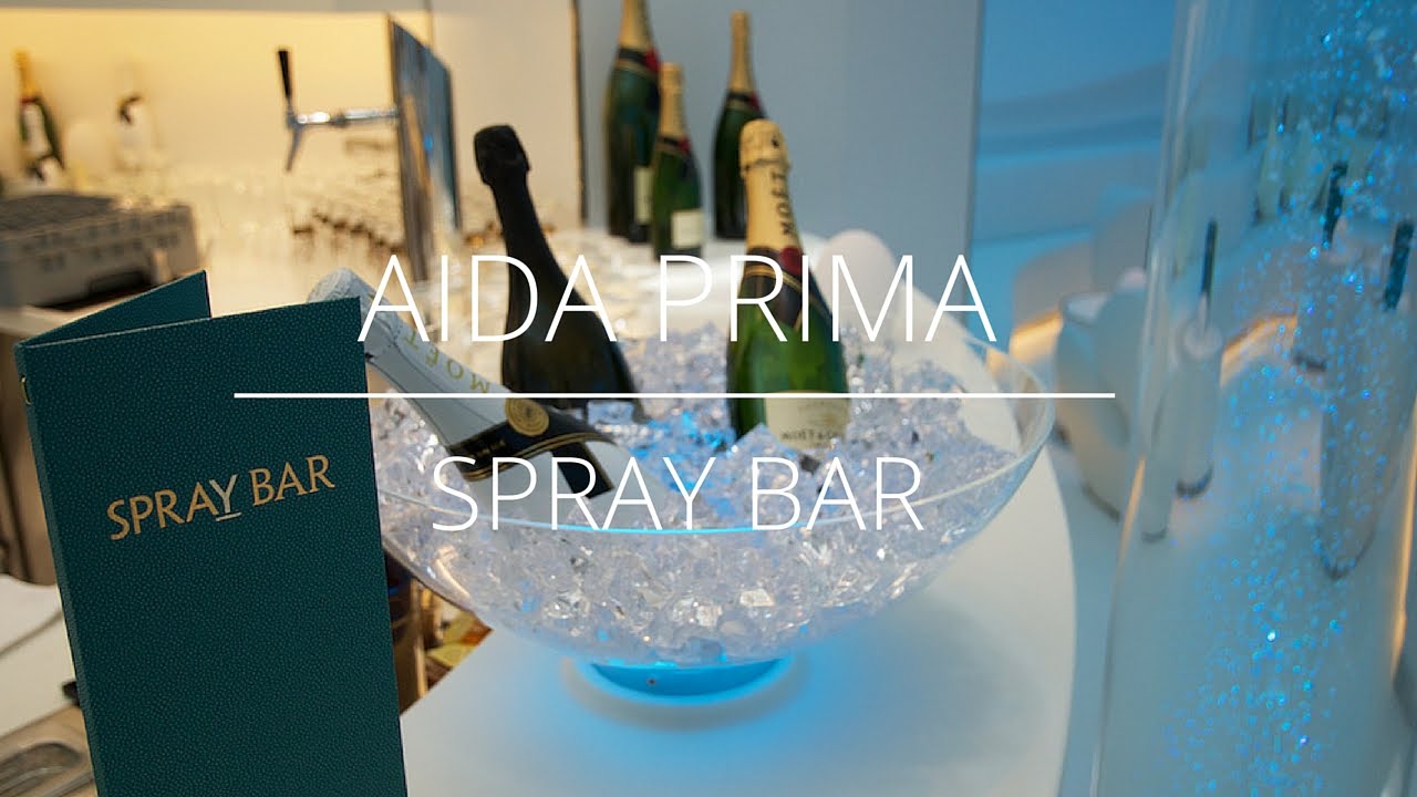 AIDAprima Spray Bar