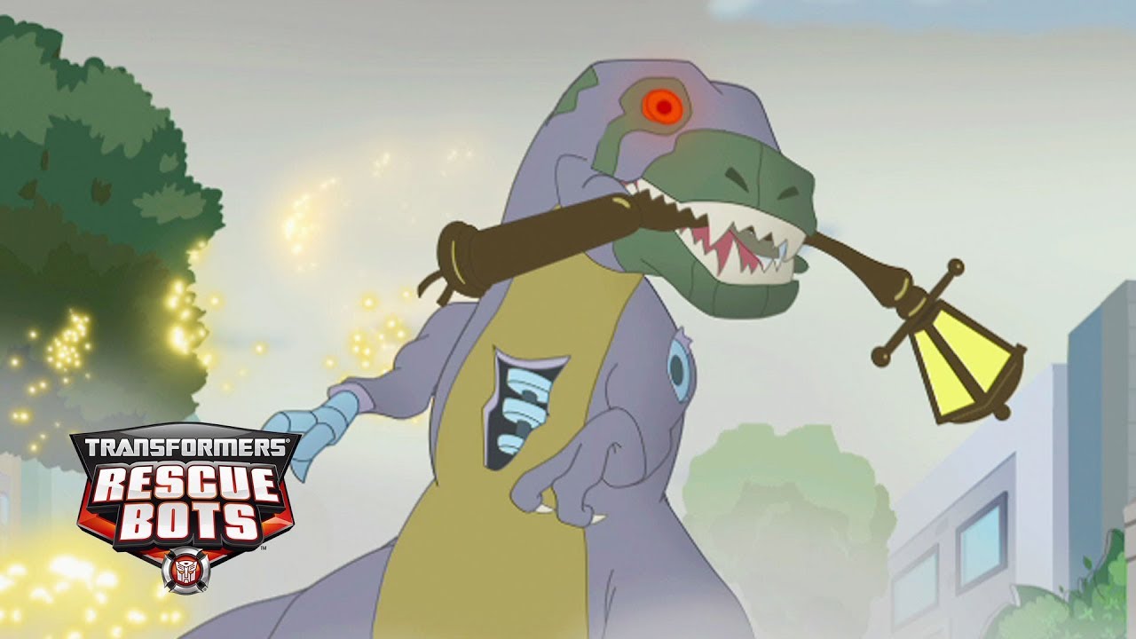 Transformers: Rescue Bots Greece - Η επιστροφή του Dino Bot 11 | Transformers Official