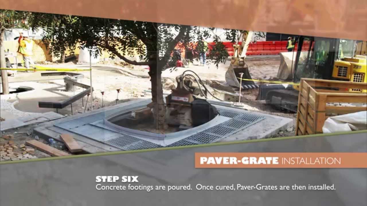 Ironsmith Custom Paver-Grate™ and treegrate MGM