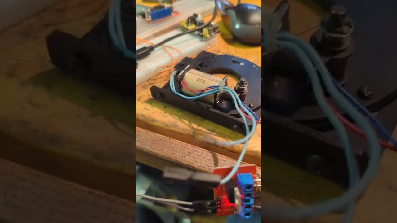 Electro-Mechanical Shutter Prototype for 8x10 large format camera