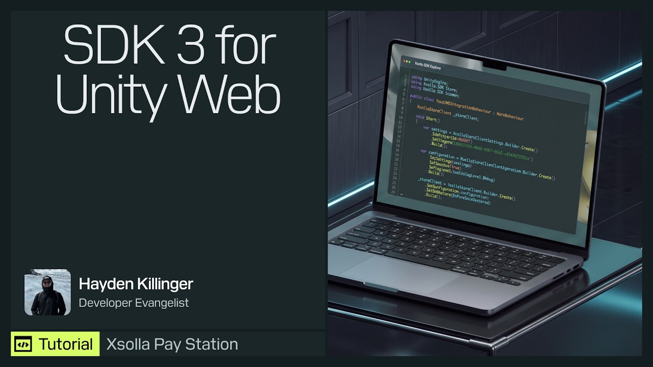 Xsolla SDK 3 for Unity Web: Integrate In-App Payments