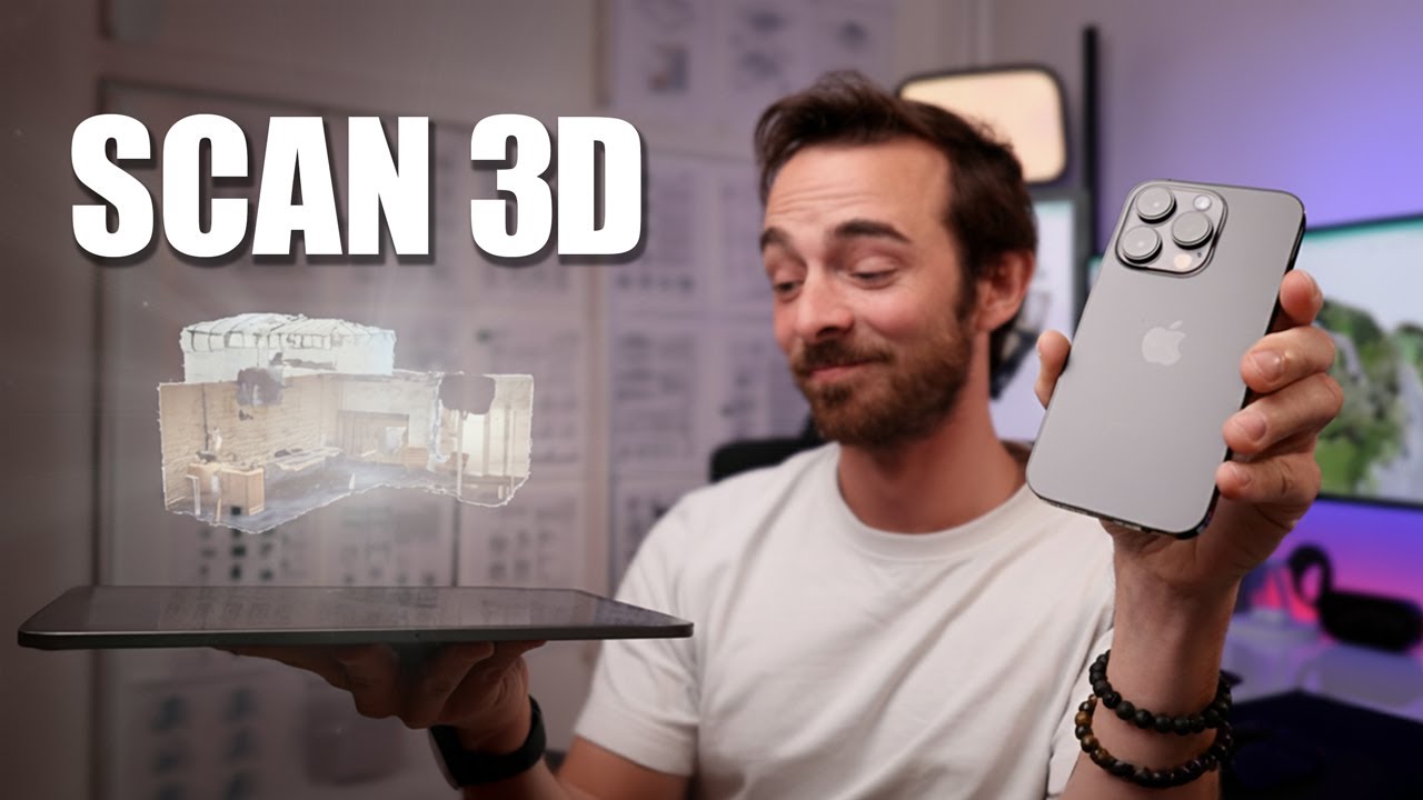 Scan 3D iPhone LiDAR + drone (photogrammétrie) | Tuto Polycam