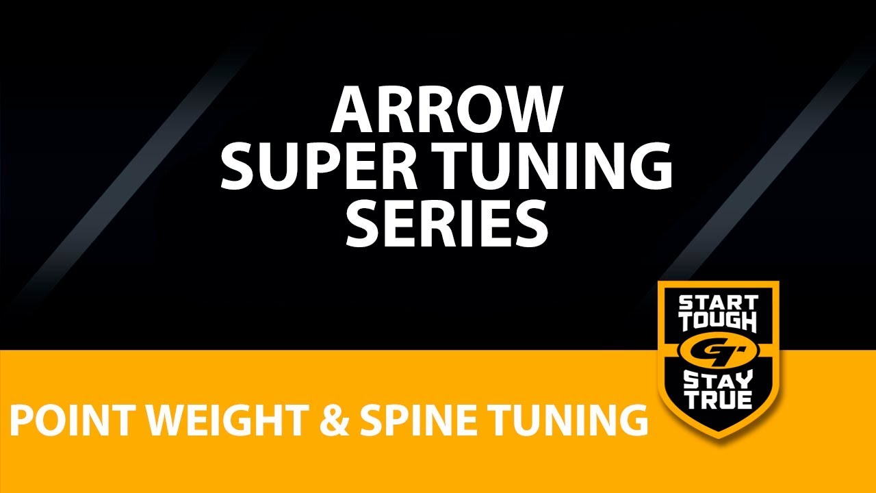 Adjusting Point Weight & Spine to Tune your Arrows Part 10/11