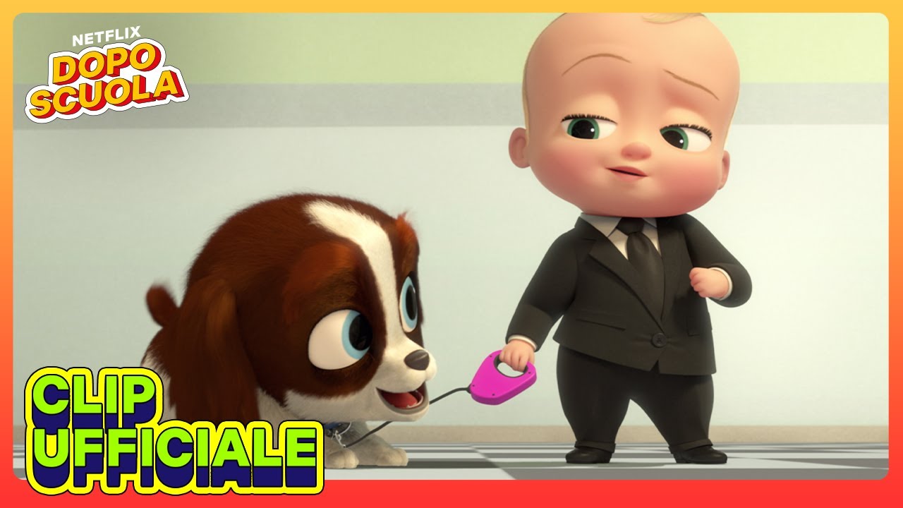 BABY BOSS scopre IL LATO OSCURO DEI CUCCIOLI 😱 Baby Boss | Netflix DOPOSCUOLA