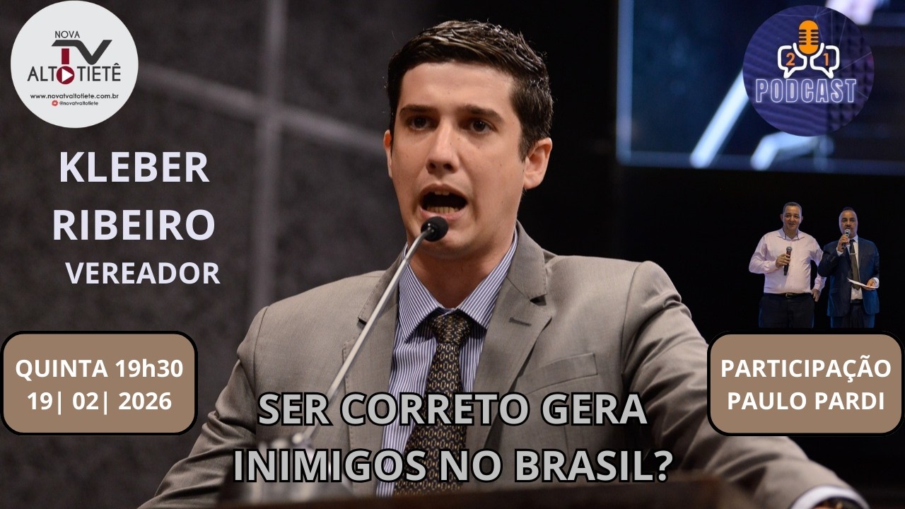 VEREADOR KLEBER RIBEIRO | SER CORRETO GERA INIMIGOS NO BRASIL?