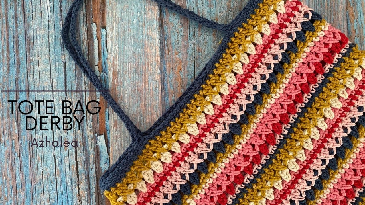 TOTE BAG CROCHET - Easy crochet
