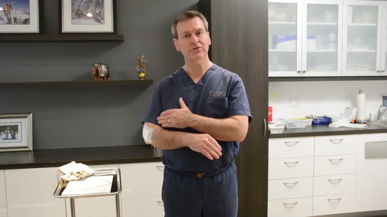 Instructions post opératoires | Chirurgie du coude | Dr. Marc Beauchamp