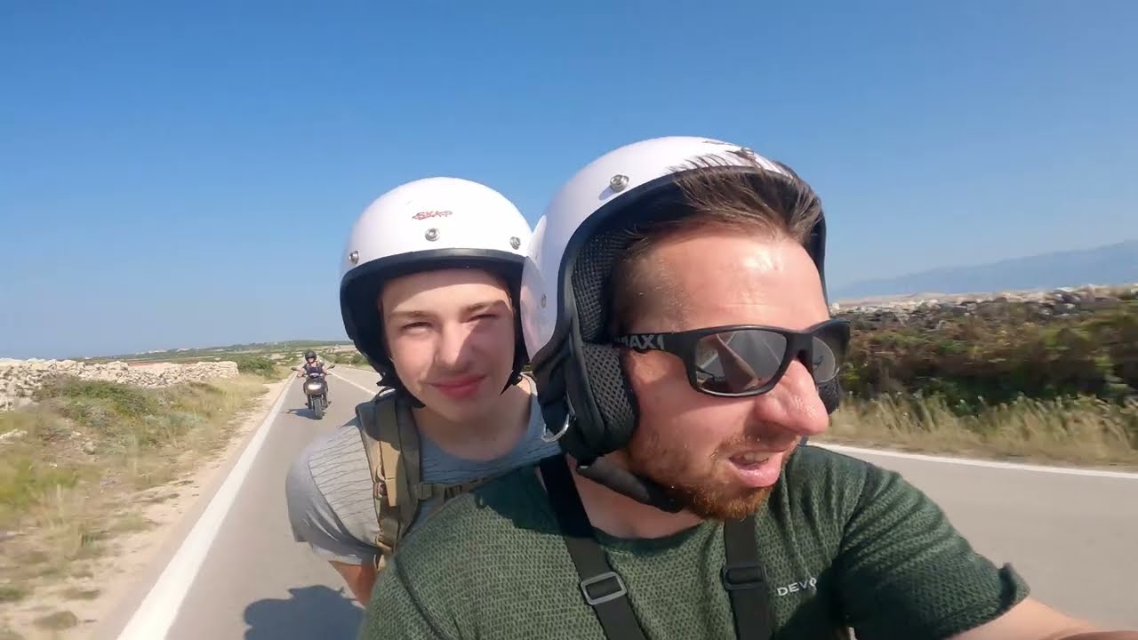 Ostrov Pag - Výlet ke slunečním hodinám