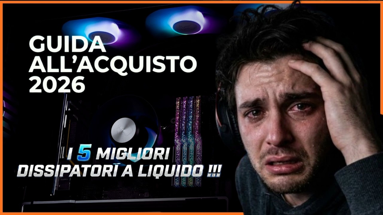 I 5 MIGLIORI Dissipatori a Liquido LOW COST (240/360mm) del 2026! 🔥 [Guida Acquisto]