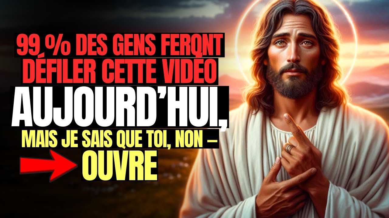 Dieu dit : Je sais que tu ne le feras pas, alors ouvre, fils fille | Message de Dieu pour moi