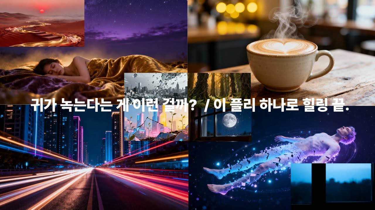 프리미엄 청각적 휴식  #귀호강 #이어폰필수 #감성노래