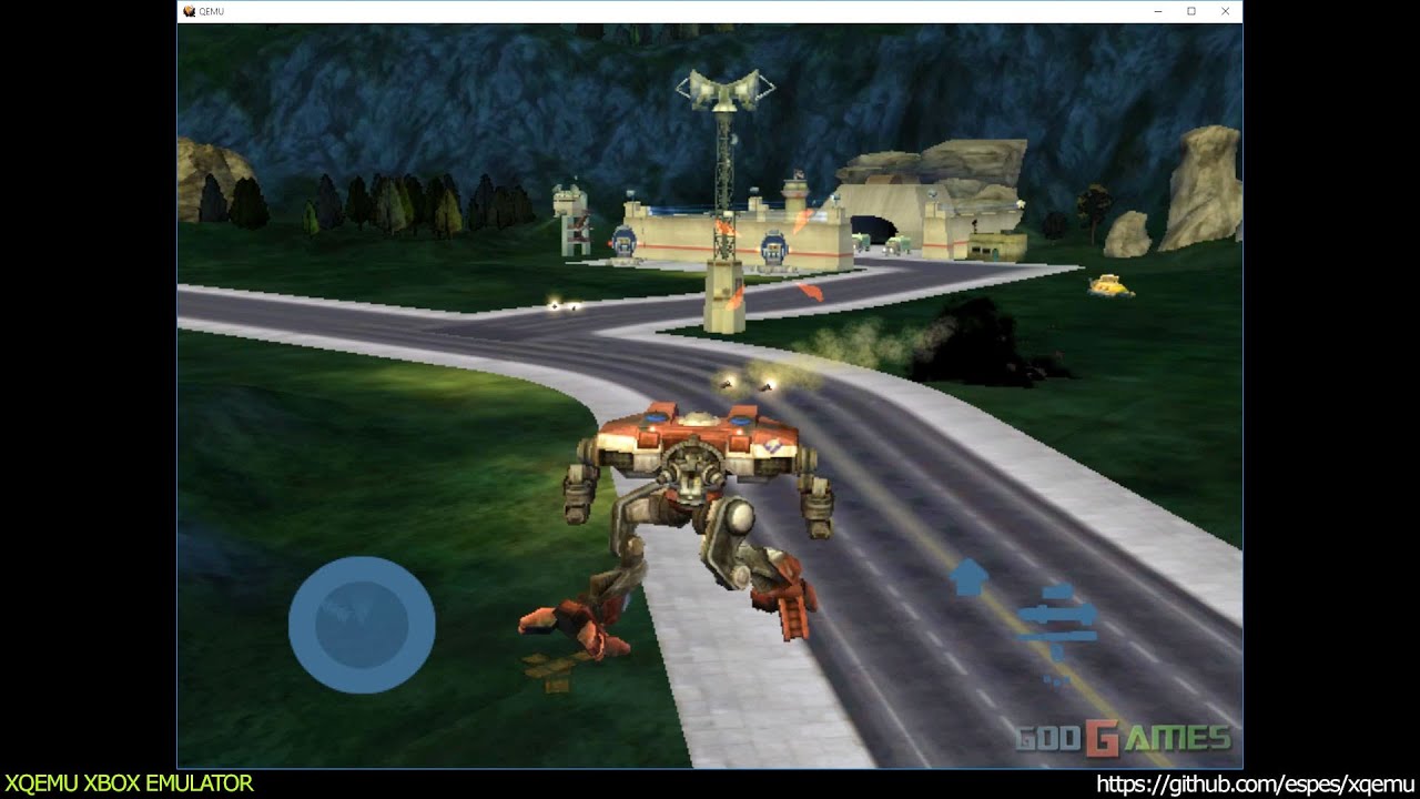 XQEMU Xbox Emulator -  MechAssault Ingame!