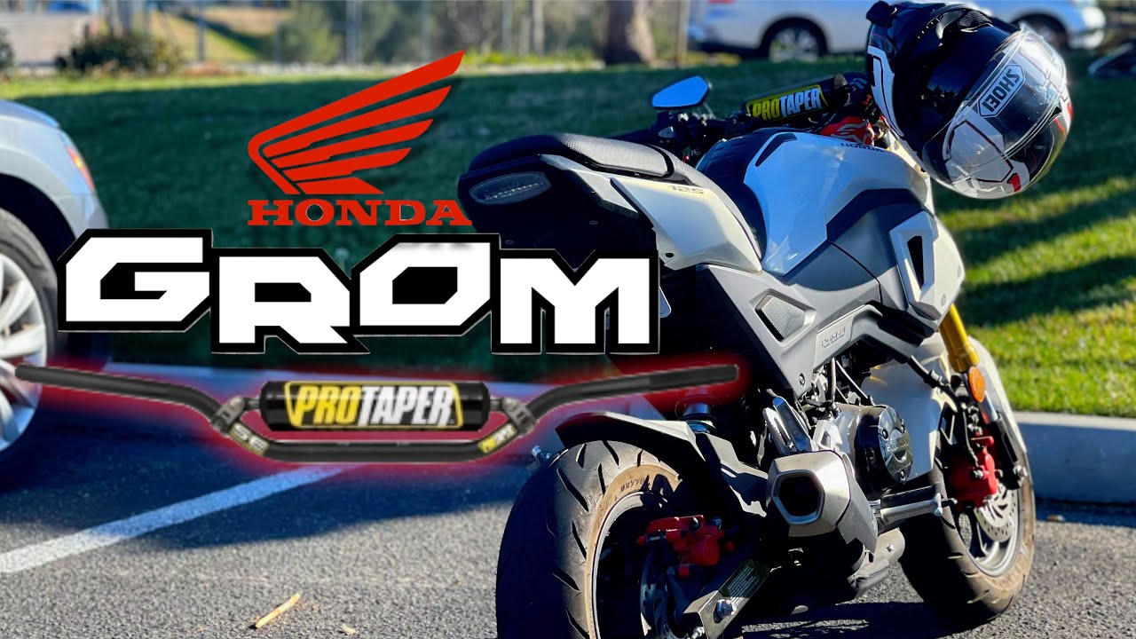 Honda GROM Pro Taper School Boy Hi Install
