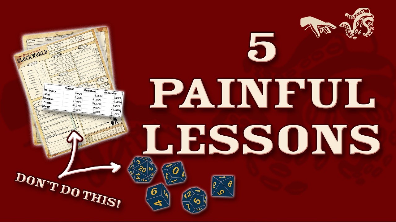 5 Unconventional Tips for TTRPG Development!