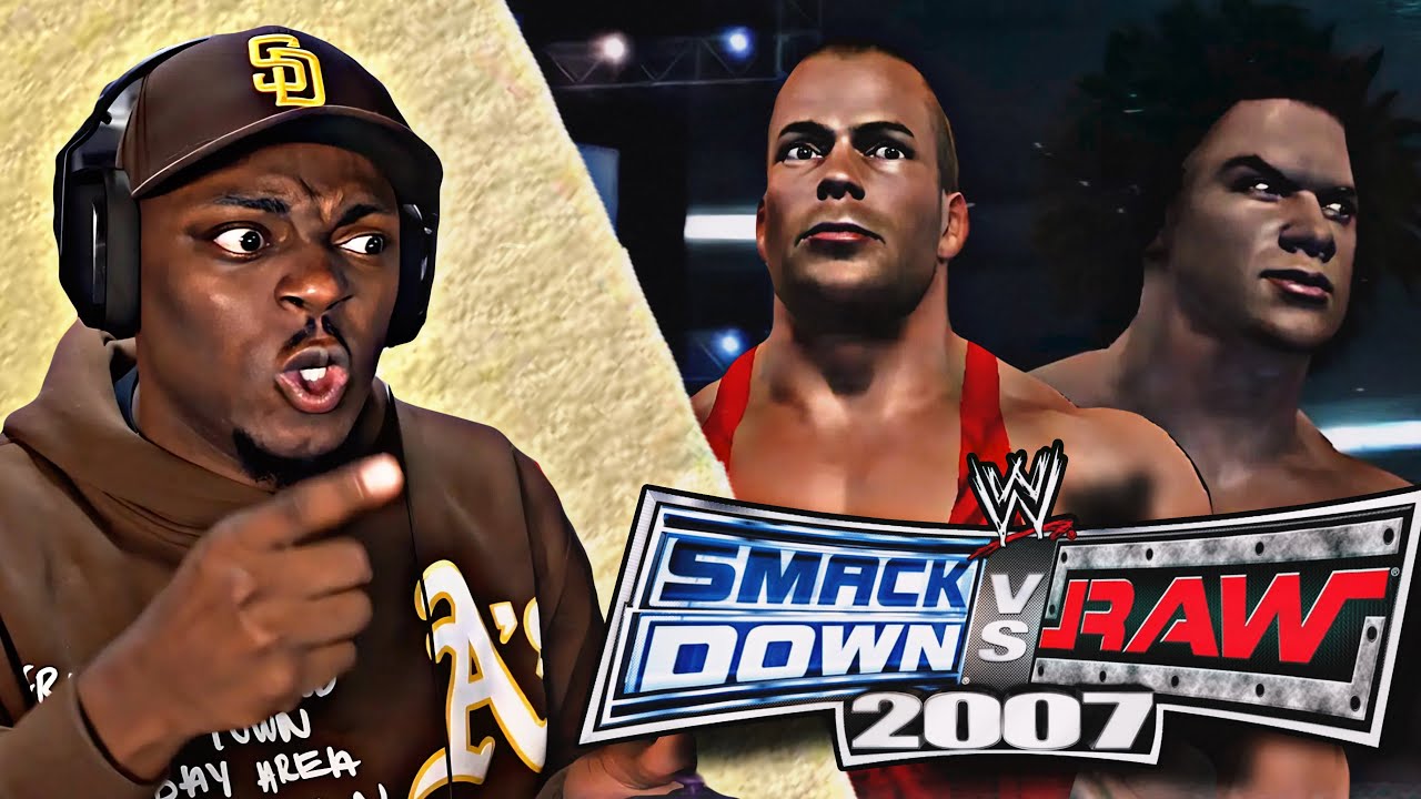 Мой матч-реванш против Роба Ван Дама | Smackdown Vs Raw 2007, режим сезона