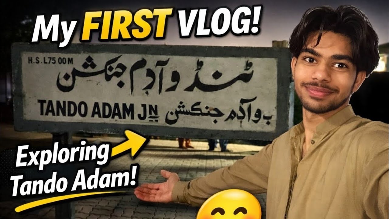 My first vlog 😊 me too my friend's On Tando Adam night black 