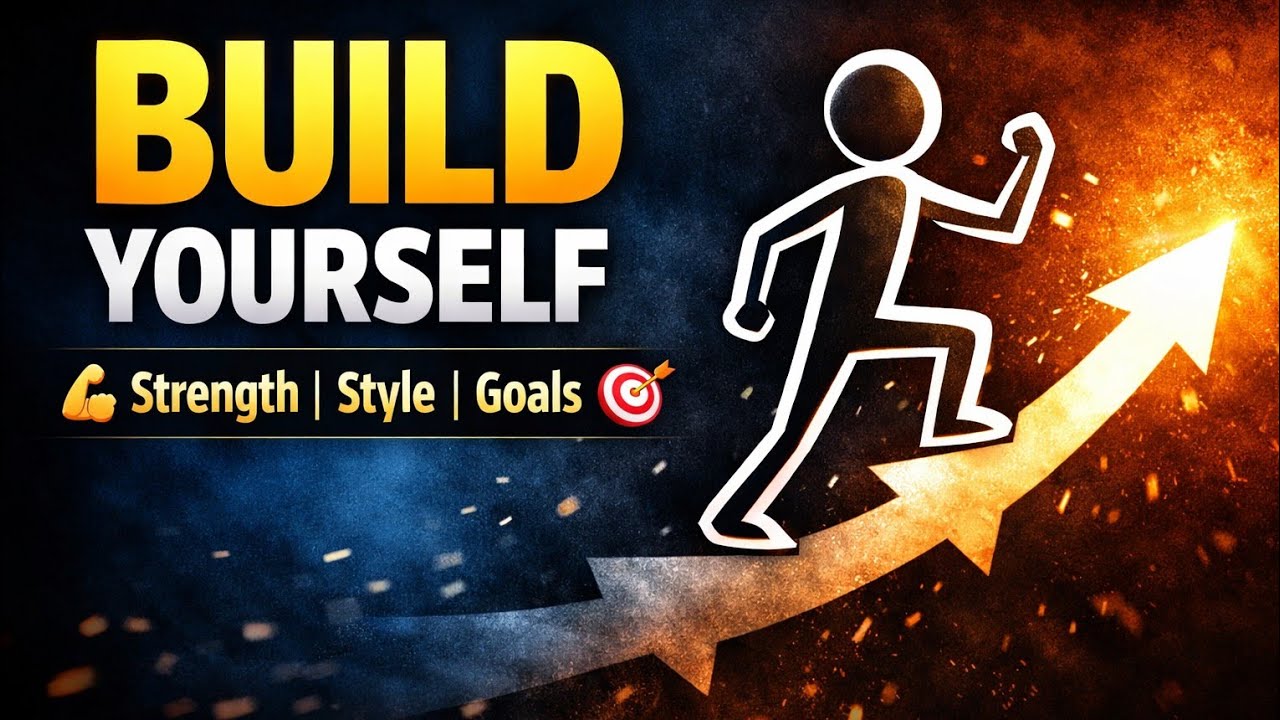 Strength, Weakness, Fashion & Goals | Build Yourself in motivational story #simplestick9177#trending