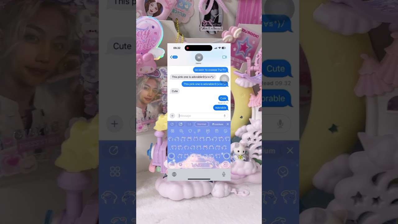 The Cutest Keyboard App? ૮ ˶ᵔ ᵕ ᵔ˶ ა 𐙚