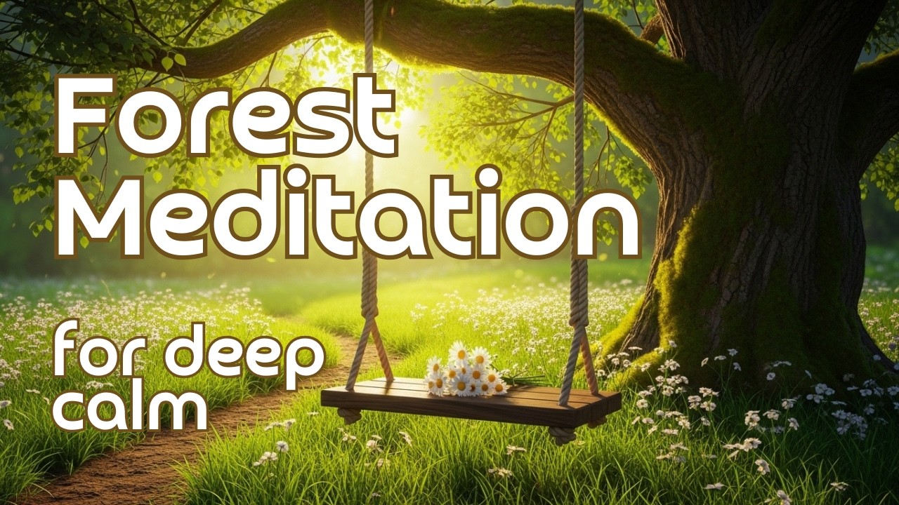 From Anxiety to Peace. Healing Forest Sounds/ От тревоги к покою 🌿 Исцеляющие звуки леса и качели.