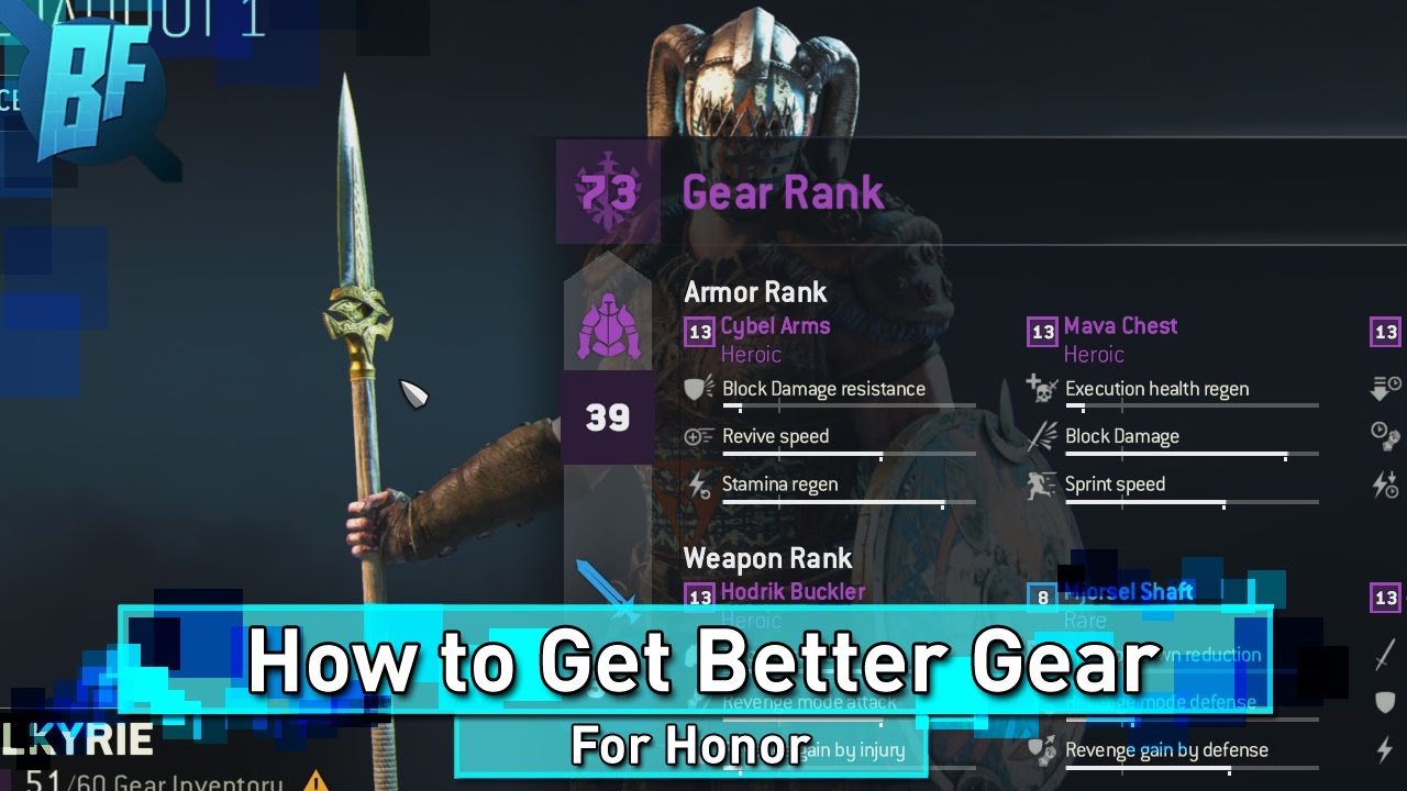 For Honor: How to get better gear | The ULTIMATE Guide