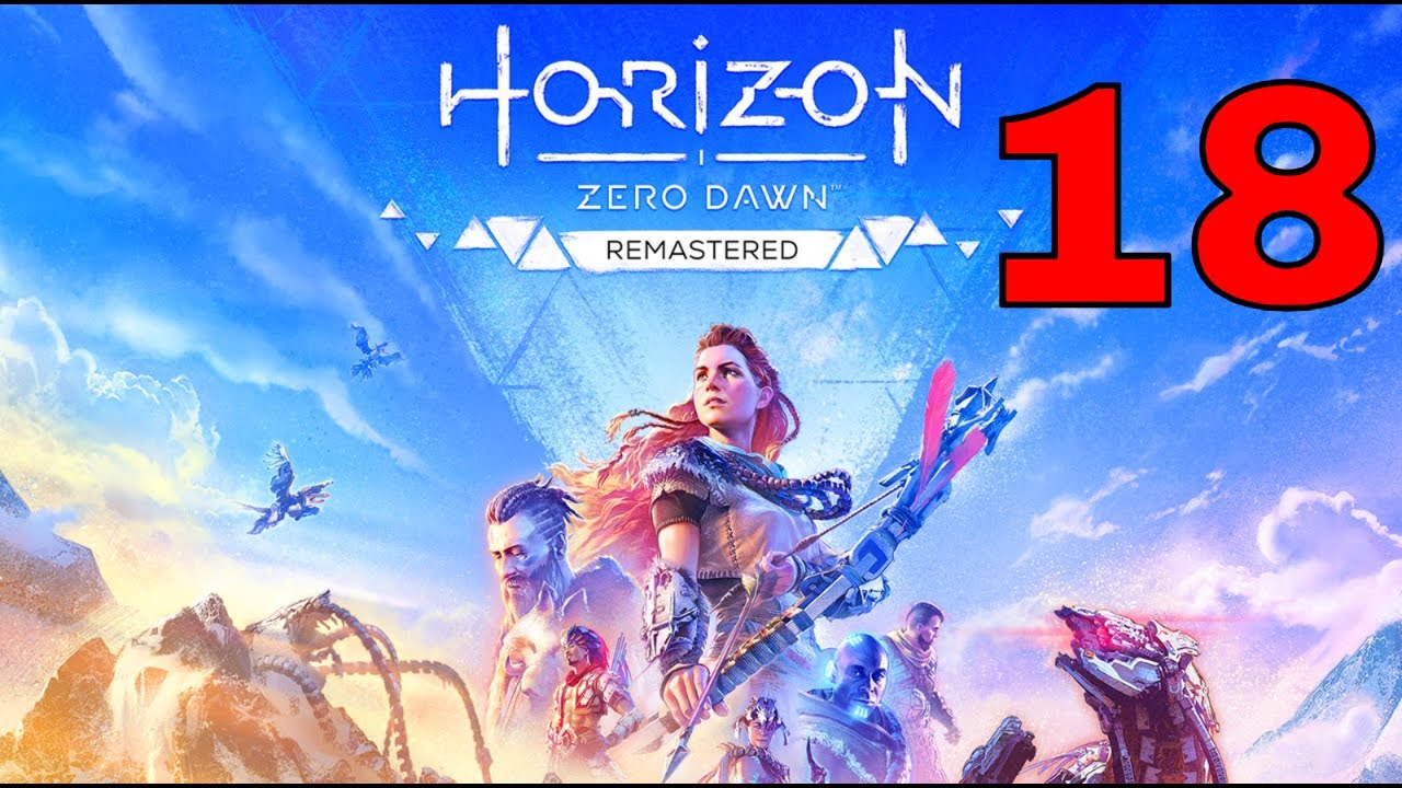 Horizon Zero Dawn & Frozen Wilds DLC 100% Walkthrough Part 18 Bandit Camp Hollow Fort