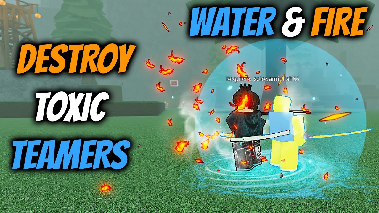 Water & Fire Breathing DESTROY Toxic TEAMERS feat Yazato | Rogue Demon