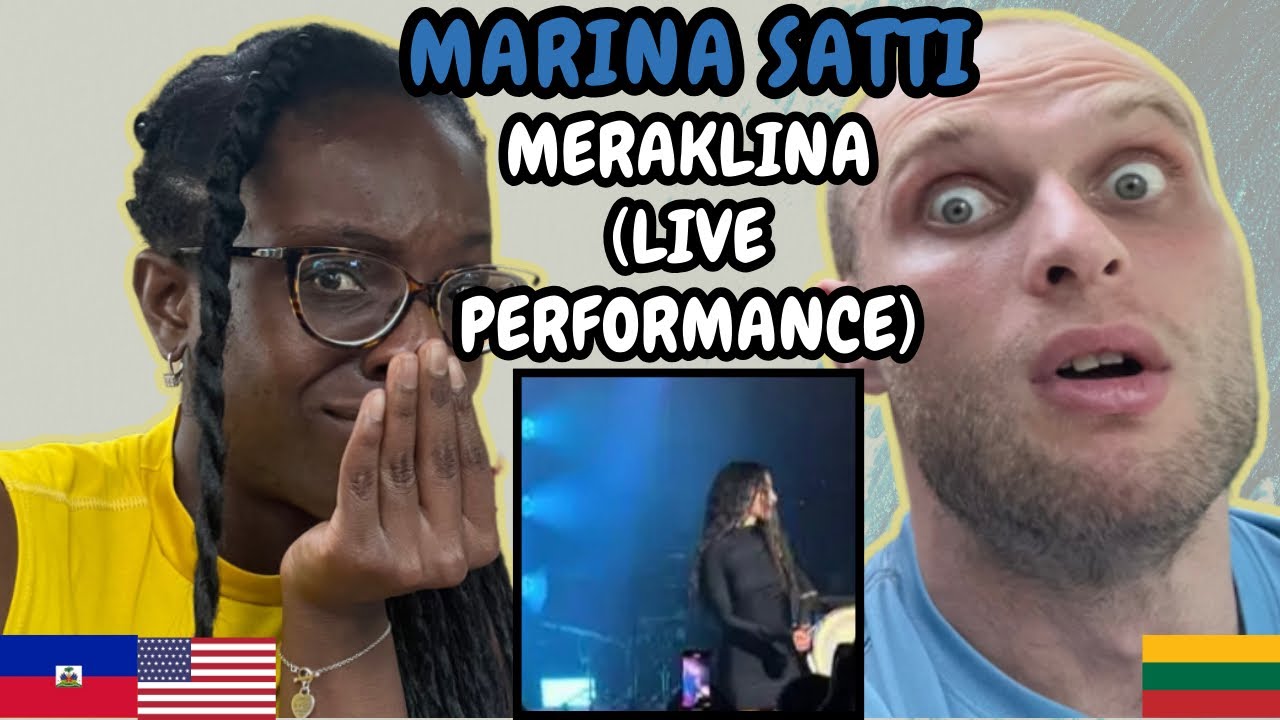 REACTION TO Marina Satti - Meraklina (Live Performance) | FIRST TIME HEARING MERAKLINA