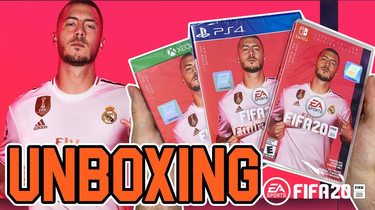 Распаковка FIFA 20 (PS4/Xbox One/Switch)!!