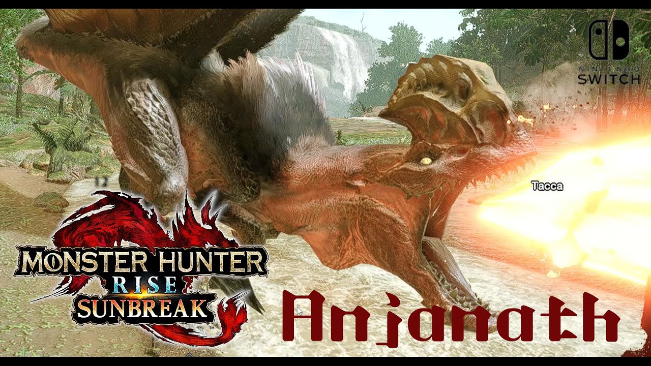 Monster Hunter Rise - Sunbreak - Anjanath Grinding - Charge Blade