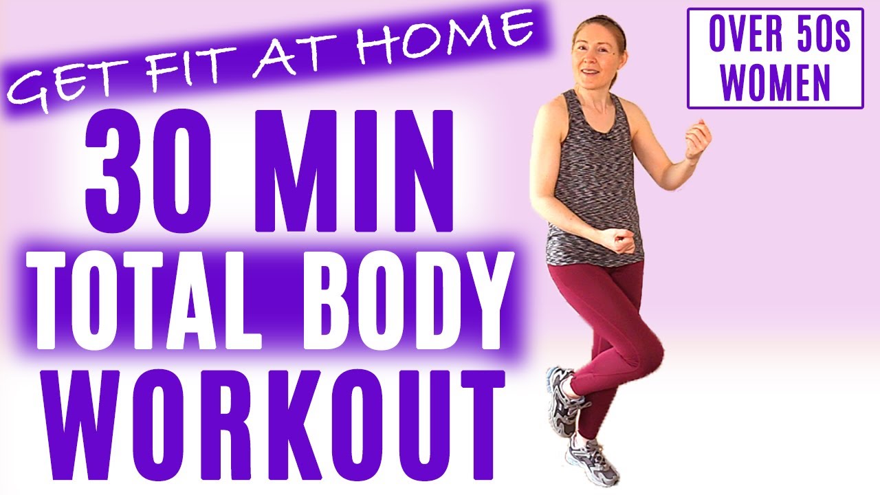 30 MINUTE TOTAL BODY WORKOUT FOR WOMEN OVER 50 | GET FIT AT HOME - NO JUMPING | Lively Ladies