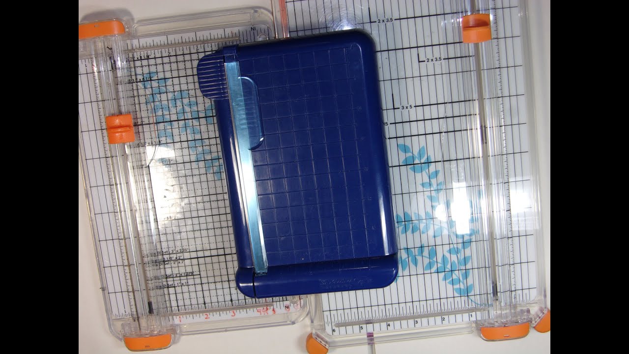 Let's Talk Paper Trimmers Plus New Honey Parker Puppy Video