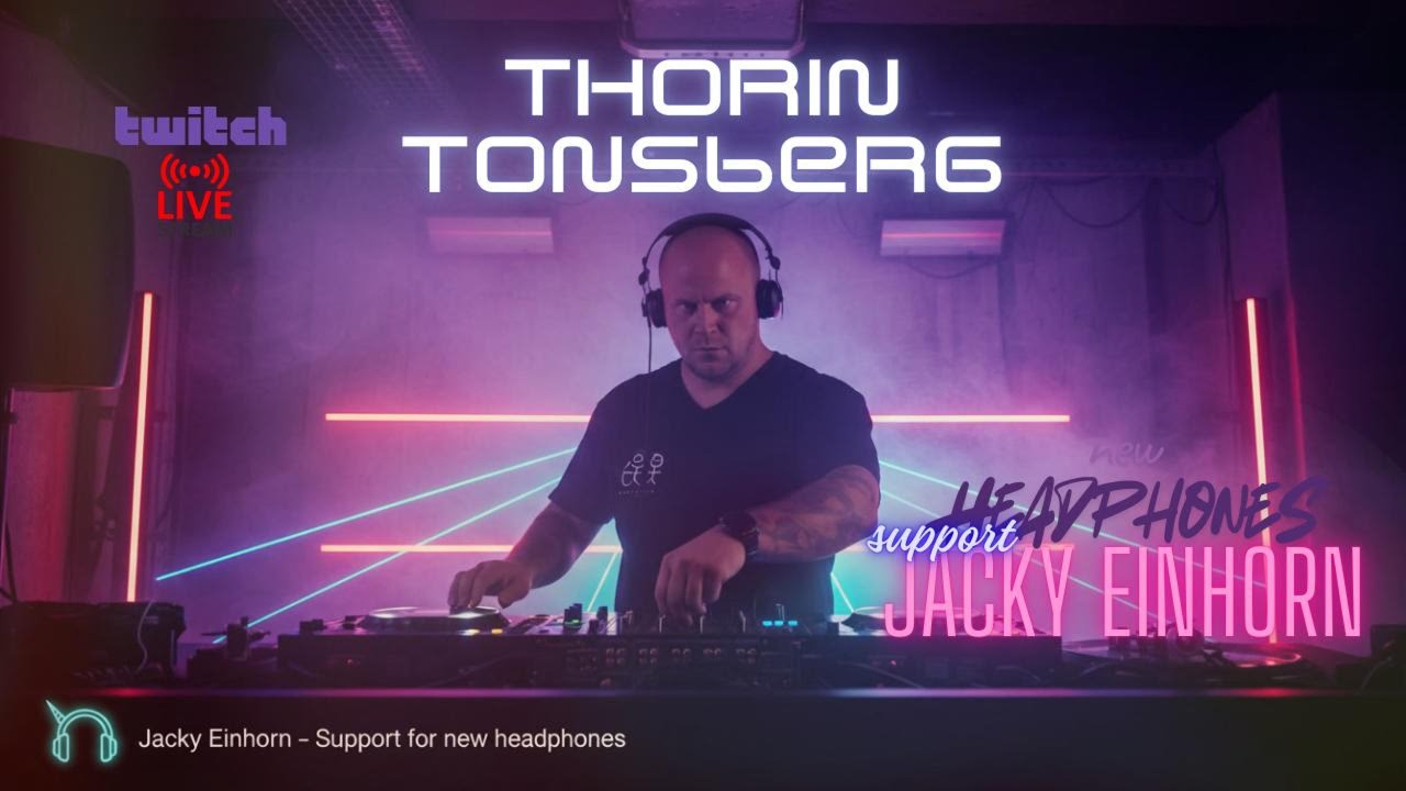 Techno for a Cause -  Livestream - Musik verbindet  Support Jacky Einhorn