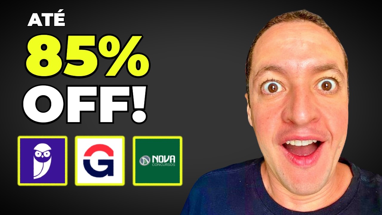 Come&ccedil;ou a Black Friday Concursos 2024: Pegue seu Cupom AQUI!
