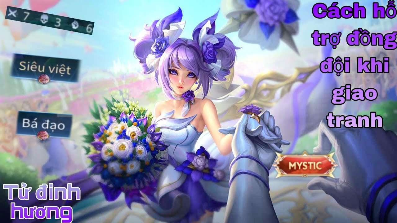 Liên quân mobile [skin: Tử đinh hương cua capheny và cách lên trang bị cấu rỉa cực mạnh]