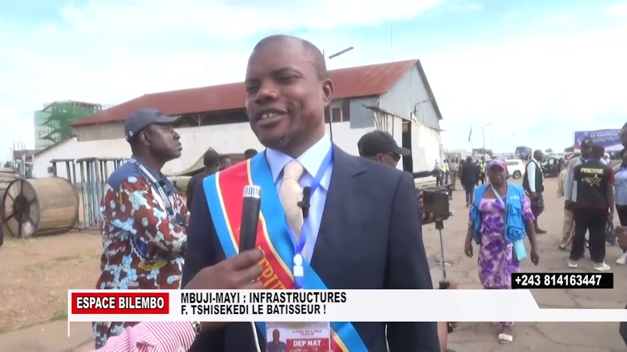 Mbujimayi Remercie chef d'état  FATSHI bilembo pour la Route 