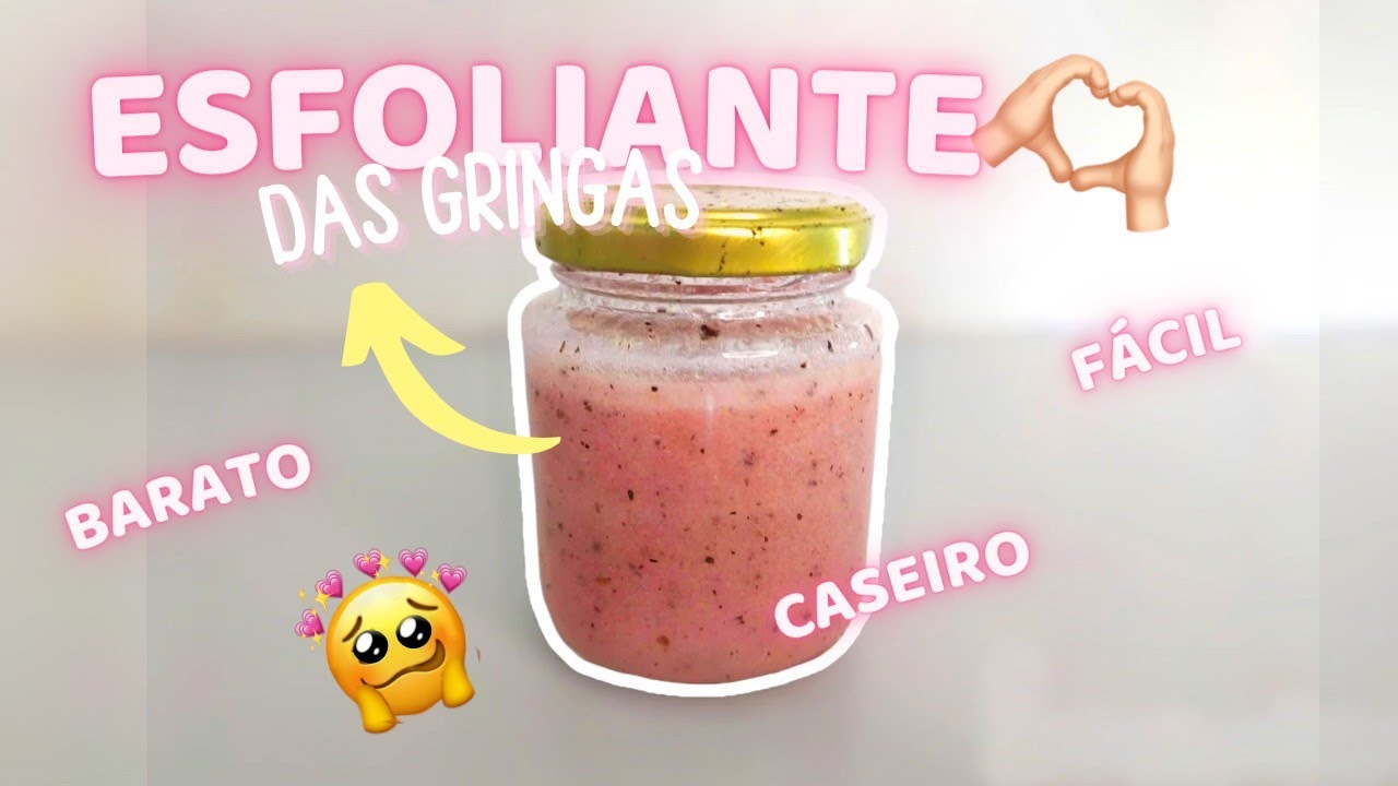 FIZ O MELHOR ESFOLIANTE DAS GRINGAS💜✨| ESFOLIANTE CASEIRO | FÁCIL E BARATO