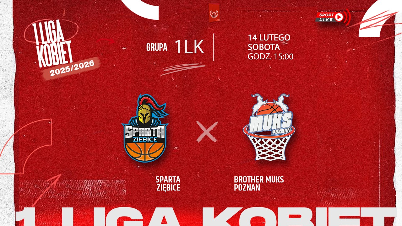 Sparta Ziębice - Brother MUKS Poznań (1 LK)