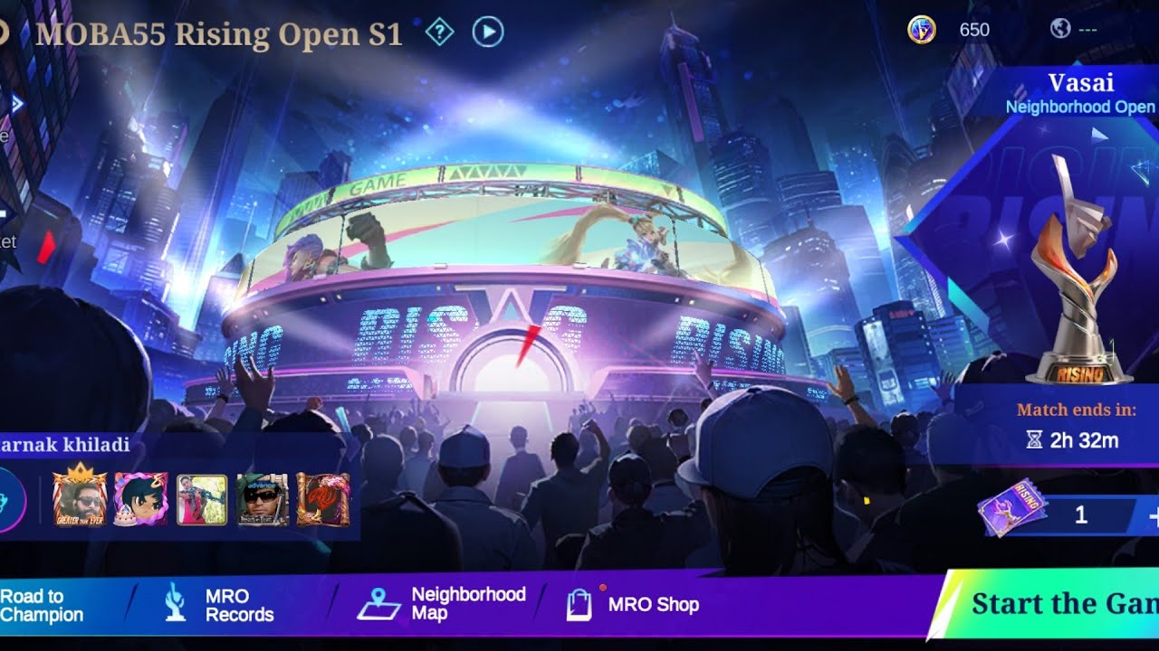 🛑Playing Mobile Legends 55 Rising Open S1