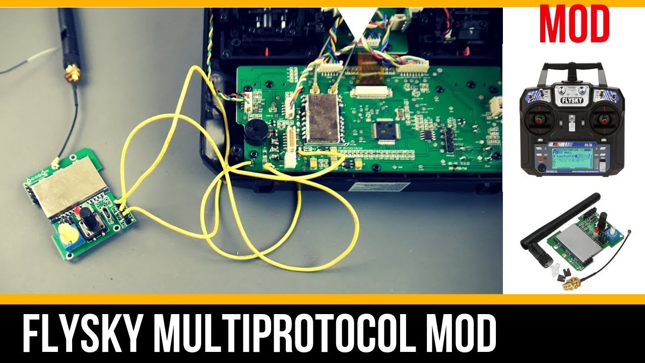 Flysky MultiProtocol Mod Часть 1 // Привяжите приемники Frsky к вашему Flysky FS-i6!!!!