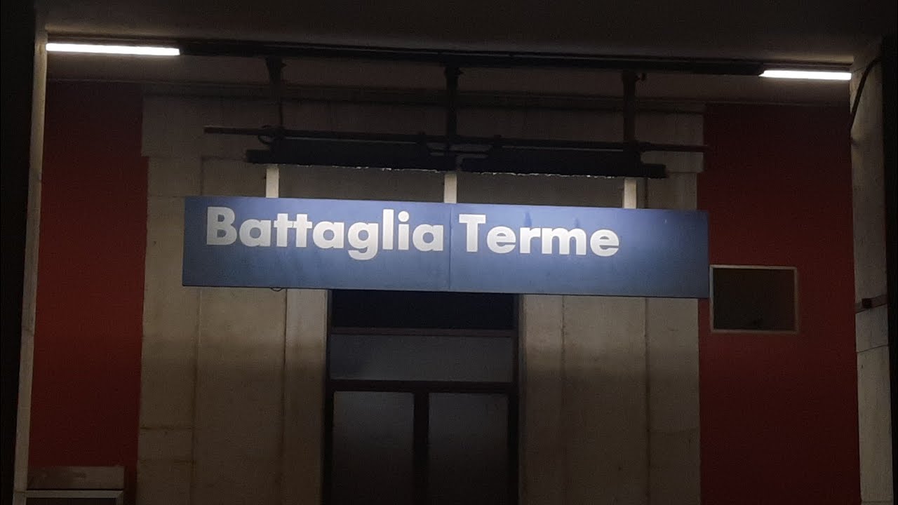 Trainspotting - Stazione di Battaglia Terme (2022) - Via Guglielmo Marconi