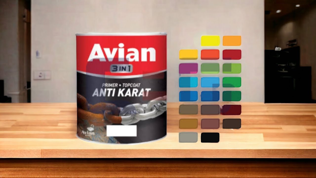 Kenapa Lebih Memilih Avian 3in1 Anti Karat Daripada Cat Besi Lainnya