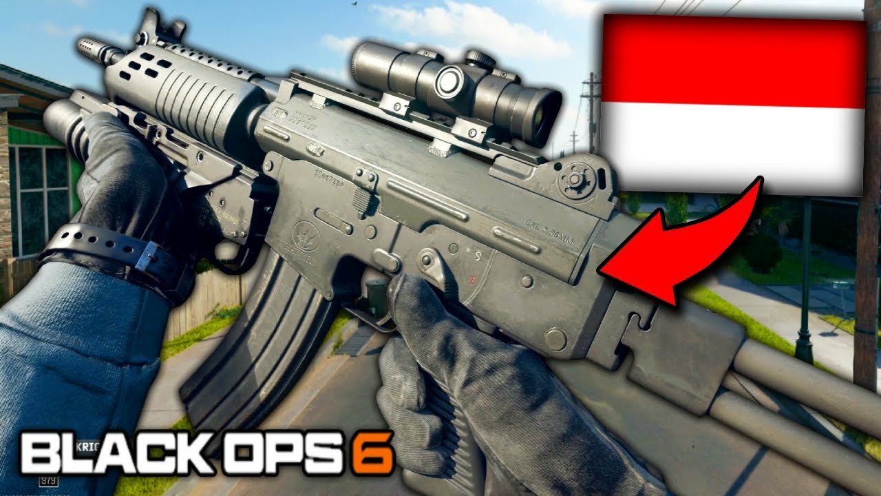 The Indonesian Commando - Pindad SS1-R5 Raider Build Gunplay in Black Ops 6 Gameplay