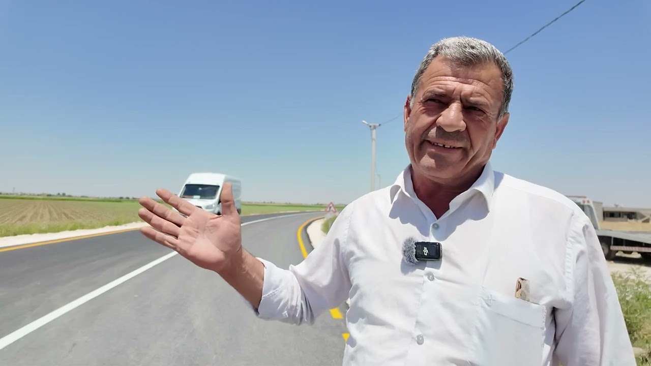 HARRAN YARDIMCI YOLUNDA ASFALT TAMAMLANDI